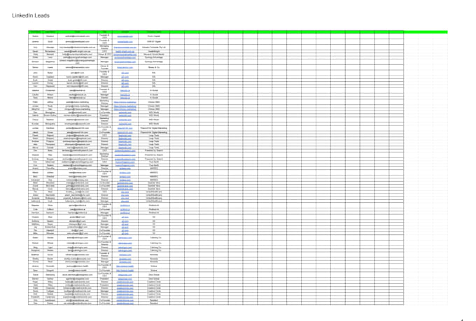 do prospect list, linkedin lead generation